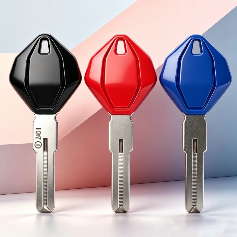For DUCATI Panigale 959/V4/V4R/V4S Blank Key Motorcycle Replacement Uncut Anti-Theft Chip Placement Available
