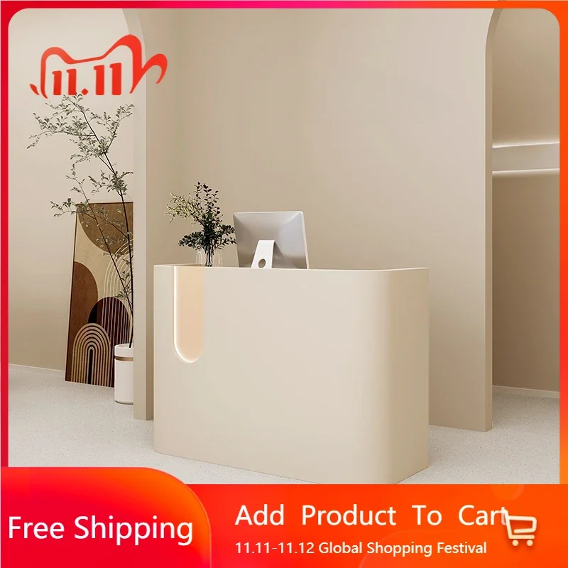 

Japanese Reception Desk Cash Register Hallway Table Coffee Distillation Reception Desk Office Desks Designer Trendy Furniture