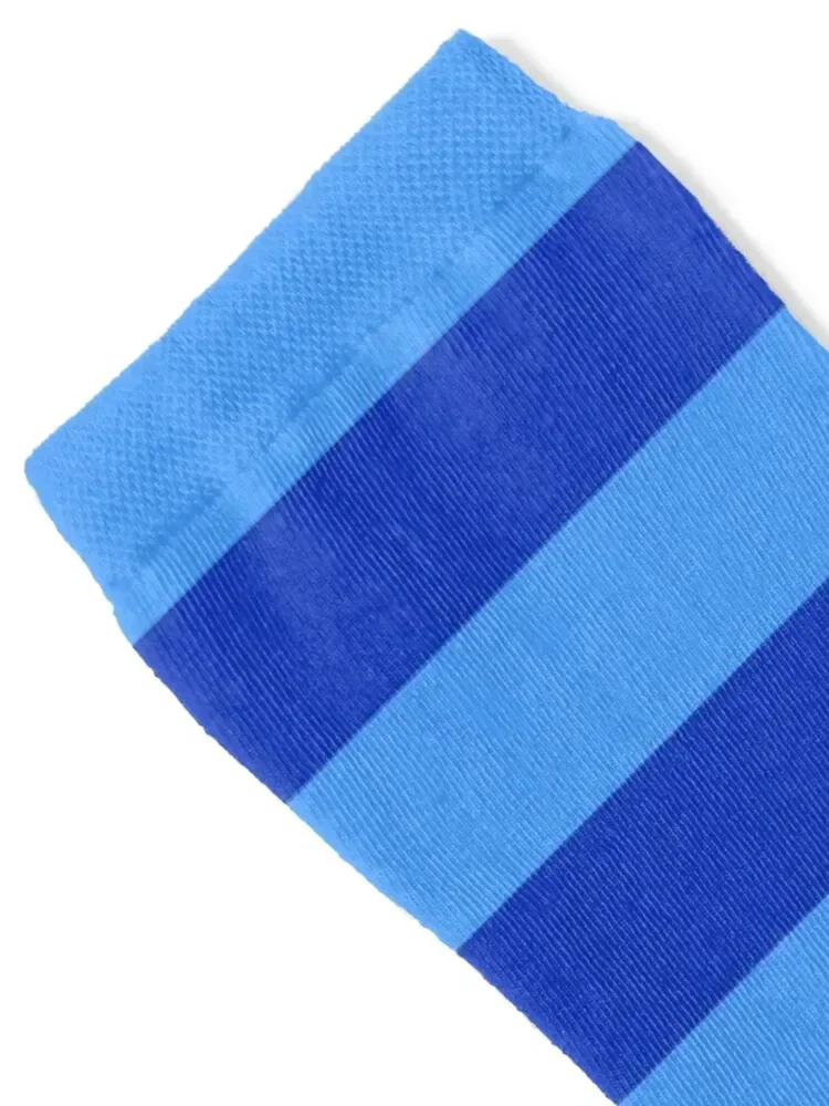 Blue Detective Stripes Socks soccer anti-slip Non-slip tennis Socks Girl Men's