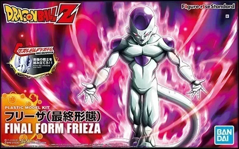 In Stock 100% Bandai Genuine Figure Dragon Ball Super Kit Figure-Rise Standard Final Form Frieza Collection Model Action FRS Toy