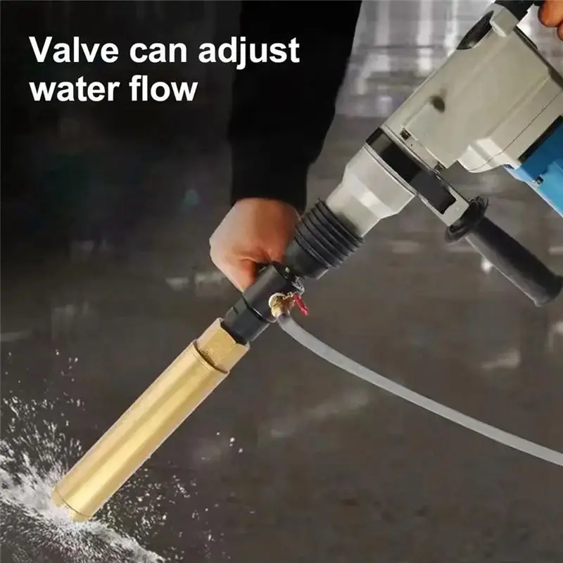 BAAU مطرقة كهربائية محول حقن المياه تحويل المطرقة الكهربائية إلى مثقاب المياه تحول حفار المياه إضافة المياه قضيب الجهاز #5