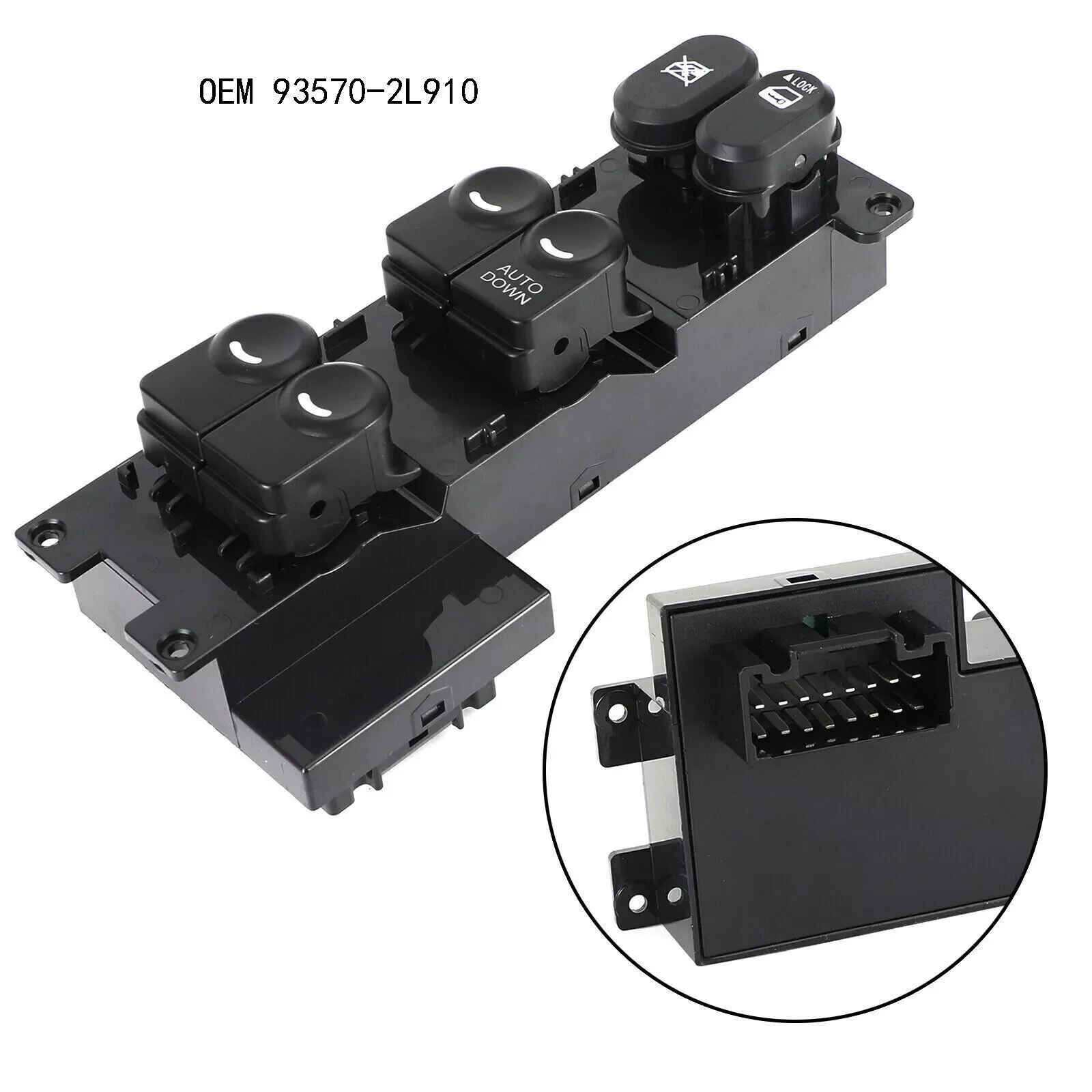 

RHD 16Pin Driver Side Master Window Switch for Hyundai 2007-2012 I30 93570-2L910 935702L910 FREE SHIPPING!!!