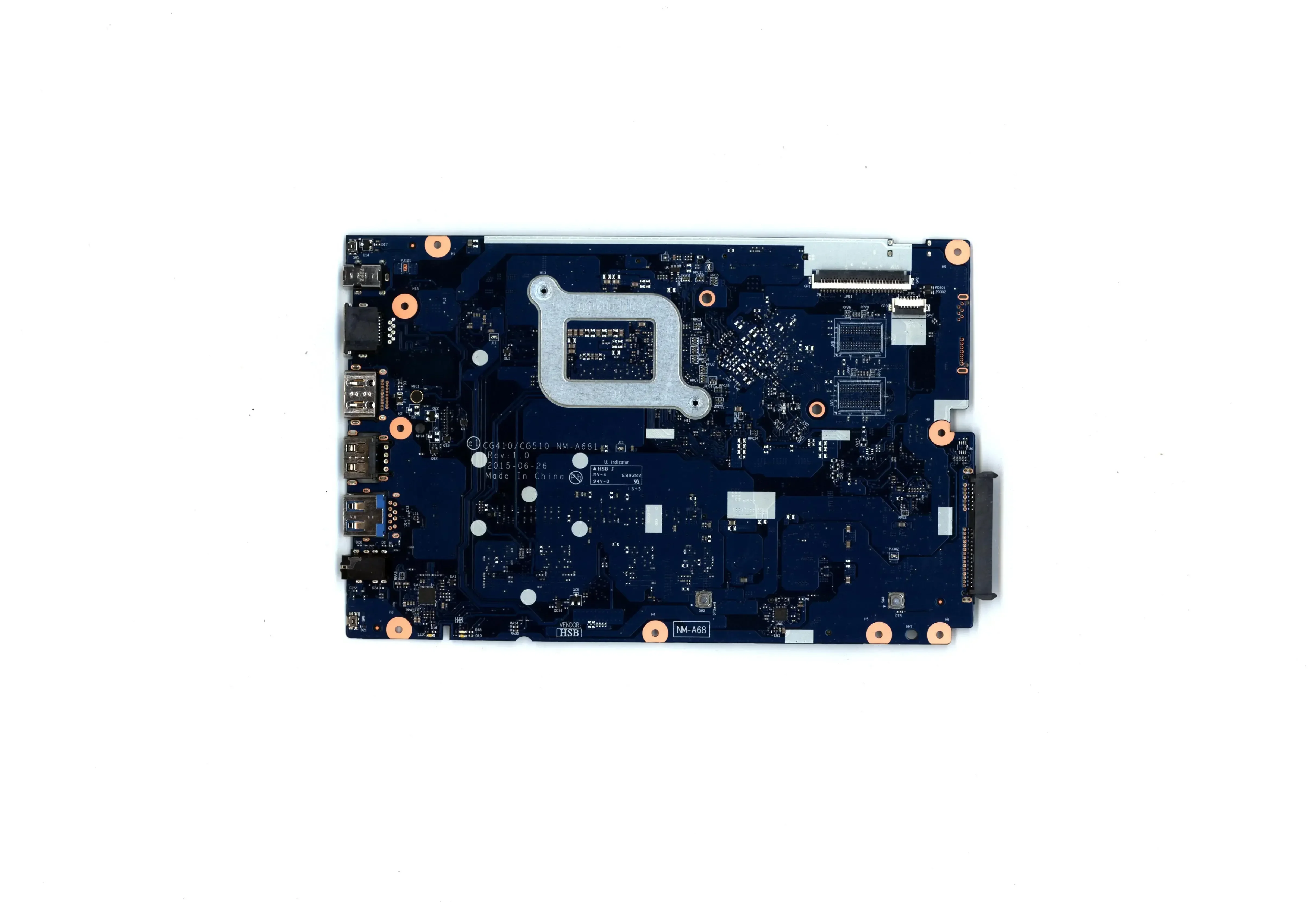 Imagem -03 - Laptop Motherboard para Lenovo Ideapad Mainboard Testado ok Nm-a681 I54288u I55200u B50-50 10015ibd B50-50