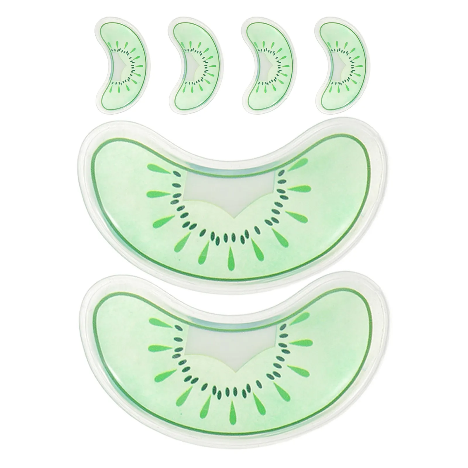 Gel Eye Cooling Pads 6 Pairs Reusable Cold Compress Eye Masks for Puffy Eyes Dark Circles and Soothing Care
