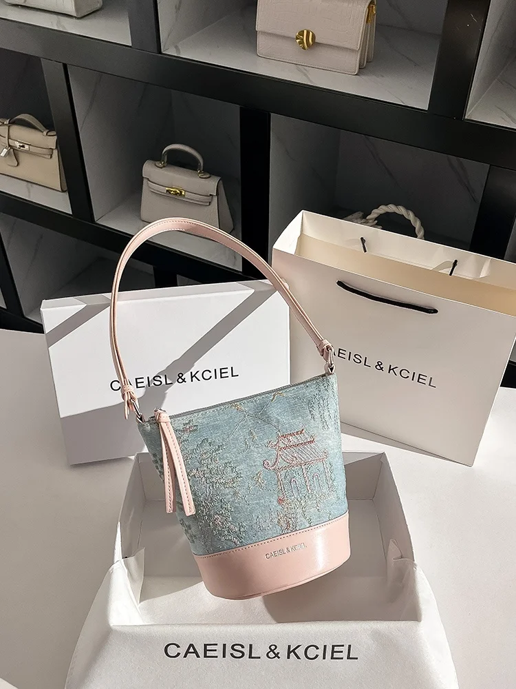 caeislkciel-sweet-color-collision-bucket-bag-shoulder-crossbody-bag-small-style-youth-suitable-zipper-closure-pu-leather