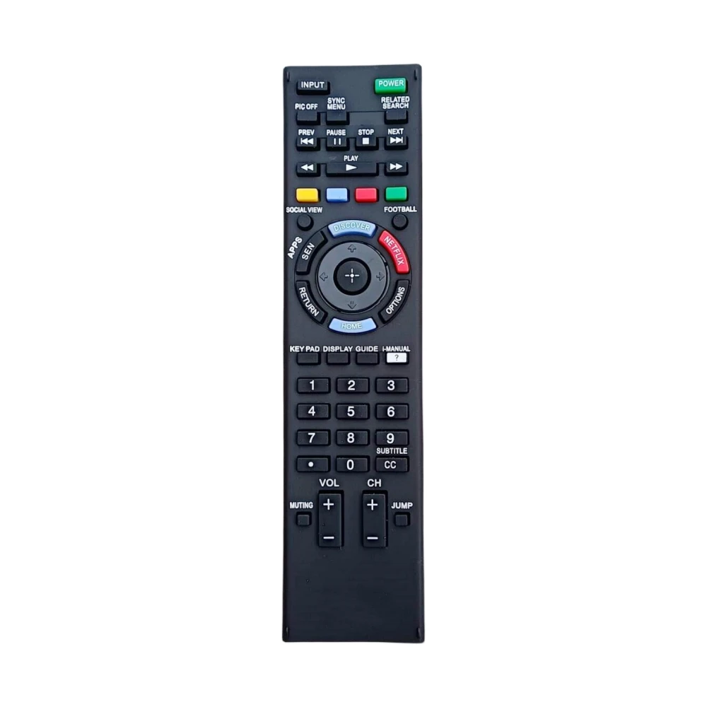 Replacement Remote Control for Sony KDL-40W590B KDL-55W700B KDL-60W610B KDL-60W630B KDL-65X800B KDL-40W580B  Smart TV