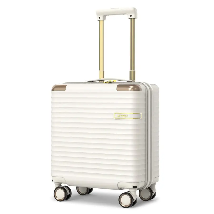 

on Luggage Airline Approved with TSA Lock, Hard Shell 18 Inch Travel Carryon Suitcase with Spinner Wheels