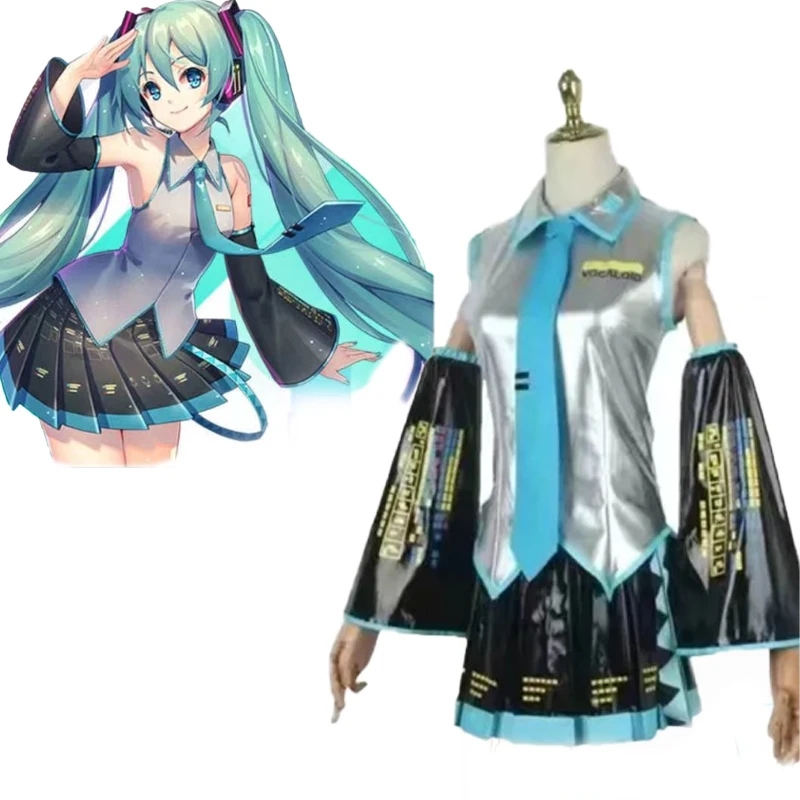 hatsune-miku-cosplay-costume-vocaloid-classic-formula-suit-patent-leather-dress-anime-outfit-for-women-halloween-carnival-party