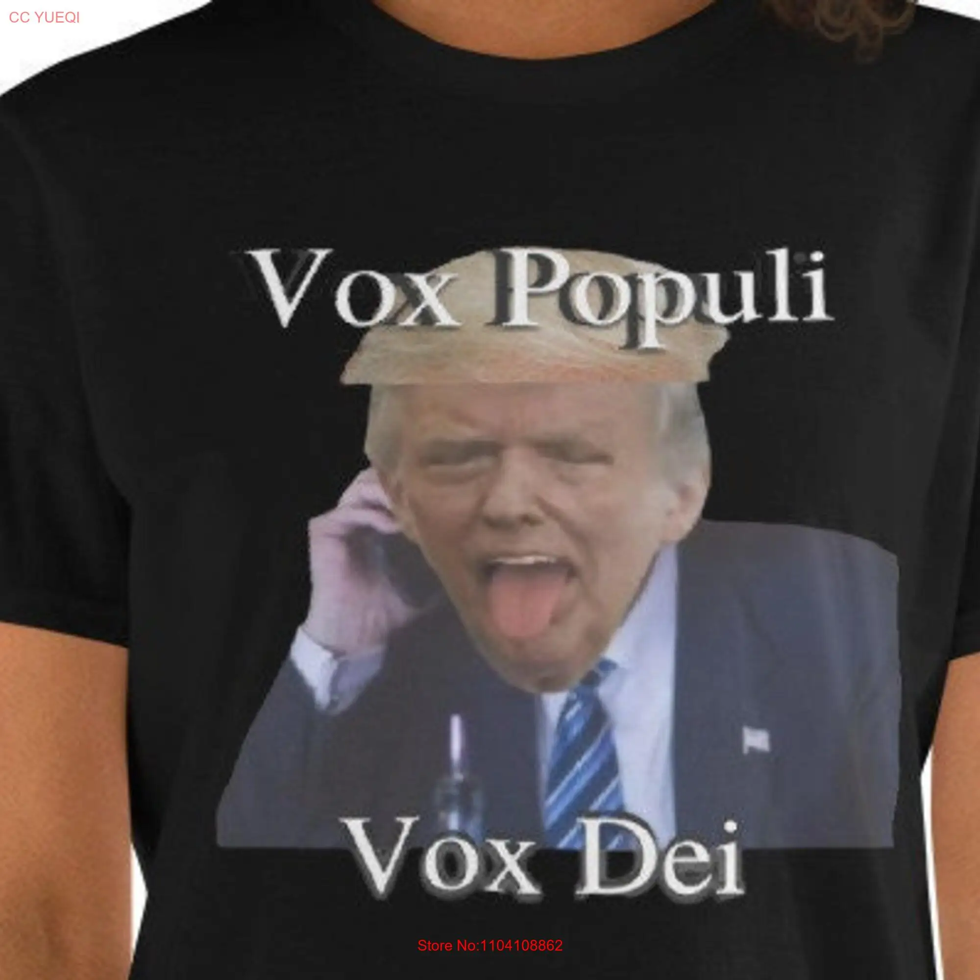 Trump Vox Populi Dei T Shirt Return   long or short sleeves