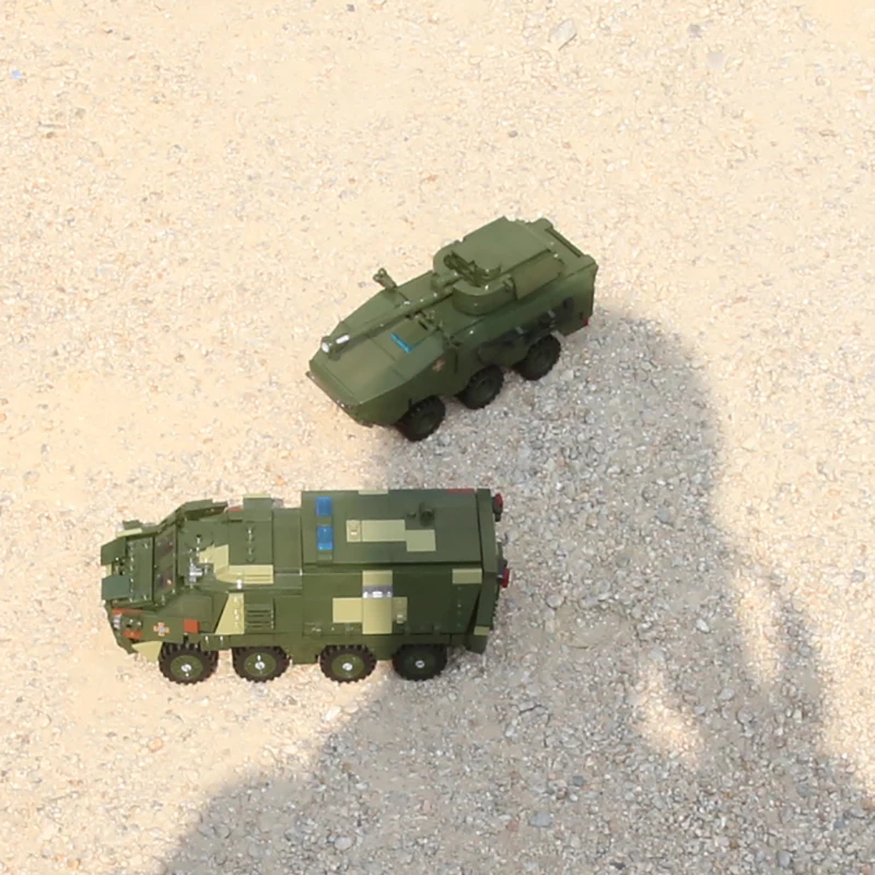 

DIY WW2 Россия Военный T-72 Основный танк Строительный блок Советский средний танк Кирпичная модель DIY Военная коллекция игрушек для хобби ﻿
