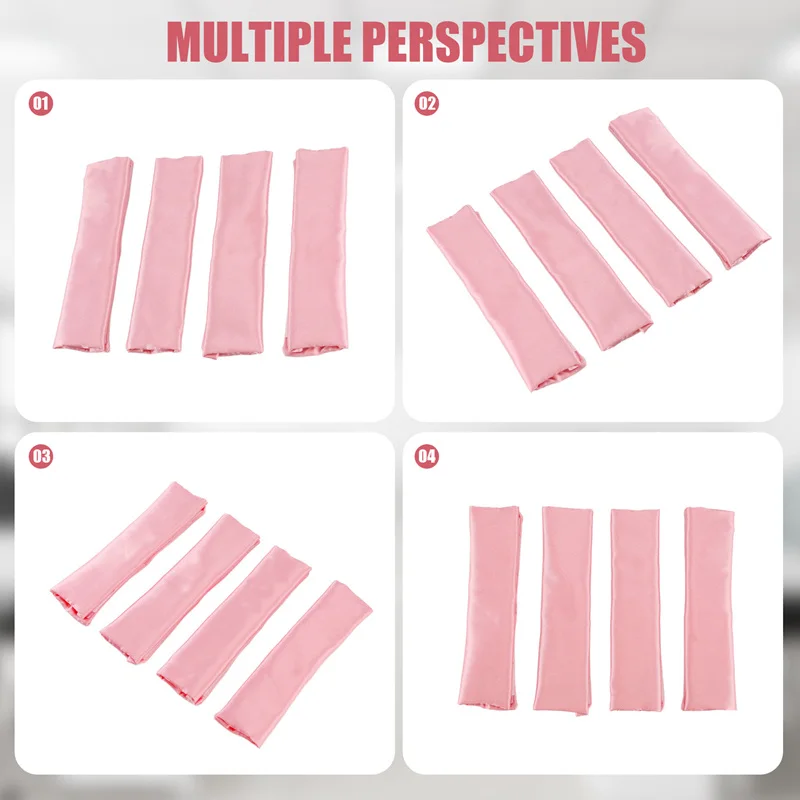 JABS 4-Packs Satin CPAP Strap Covers, CPAP Strap Comfort Pads, CPAP Face Pads, Comfortable CPAP Supplies CPAP Face Cushion