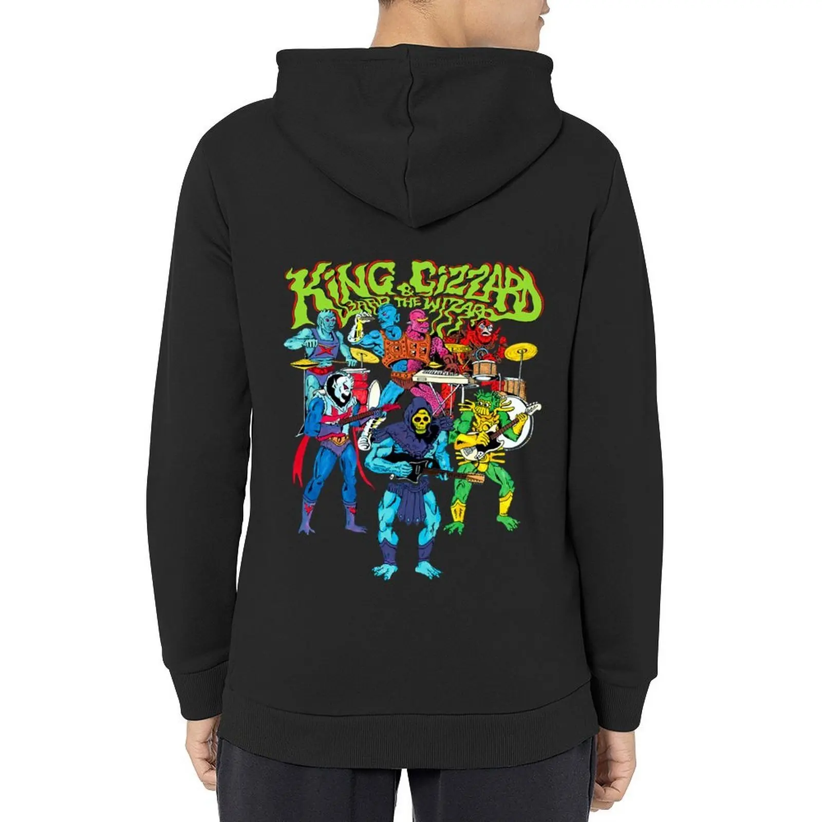 

King Gizzards Hoodie anime clothing japanese style mens clothes aesthetic clothing new hooded tee