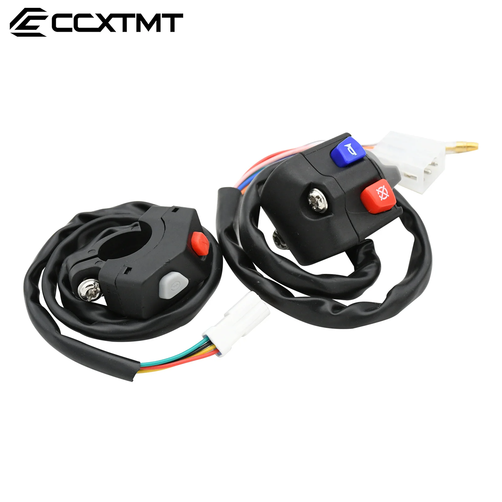 Motorcycle High Low Lights Switch Turn Light Horn ON/OFF Flameout Starter Kill Button For KTM EXCF XC XCW SX SXF 125 250 350 450