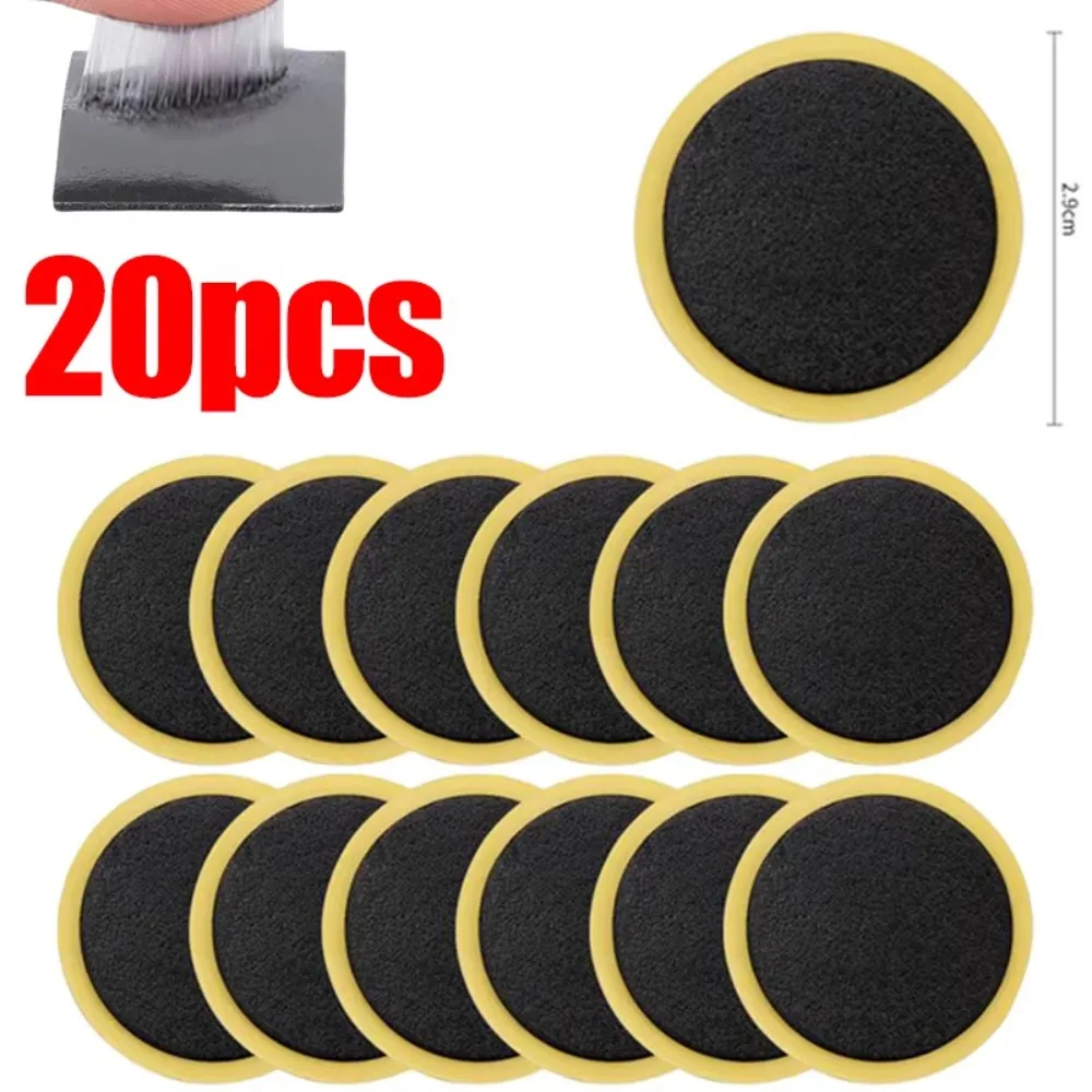 

10/20PCS Round Bicycle Tire Patches​​ Adhesive-Free​​ ​​Quick Drying ​​Glue-free Repair Kit​​​​ ​​Quick Tire Repair​​ ​​Durable