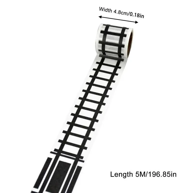 자동차 트랙 접착 테이프 스티커, 어린이 장난감, 기차 트랙 스티커 롤, 부모-자녀 상호 작용 게임