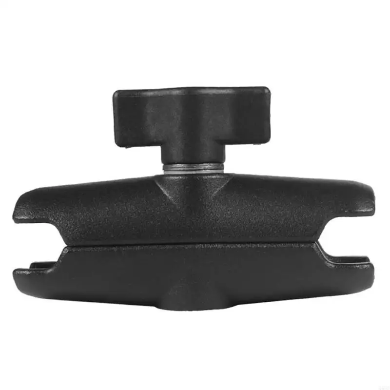 حامل دعم مقبس مزدوج E65C لحامل جبل هاتف دراجة نارية مع محول كرة مزدوج مقبس مقبس مزدوج مقبس جبل