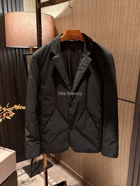 

[Three-dimensional cutting, warm and stylish] Winter clothing new simple and versatile suit down jacket