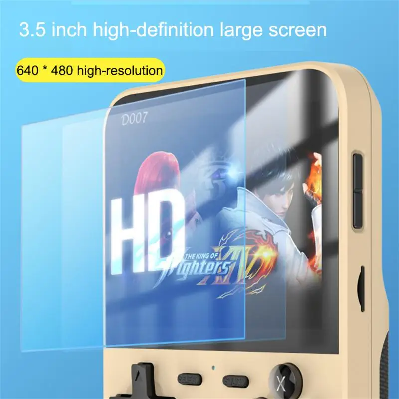 

2023 New D007 Video Game Consoles 3.5 Inches Handheld Game Players 10000+ Gaming Retro Devices Portable Electronic Console