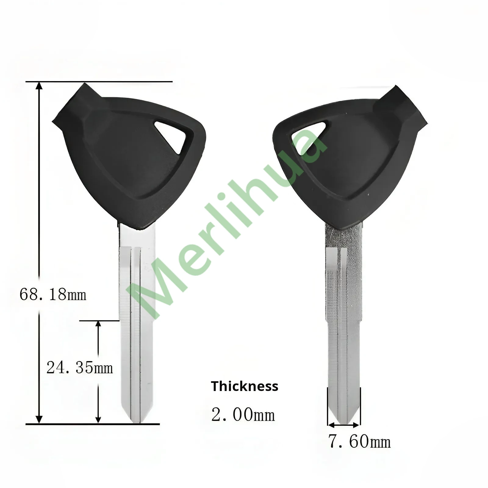 motorcycle key, suitable for: Suzuki National Three New Neptune Ruby Tianyu Tianlongxing motorcycle key(including magnet)