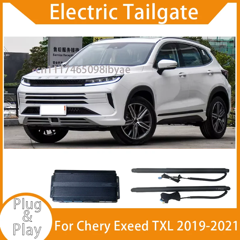 Electric Tailgate For Chery Exeed TXL 2019-2021 Refitted Tail Box Intelligent Electric Tail Gate Power Operate Opening
