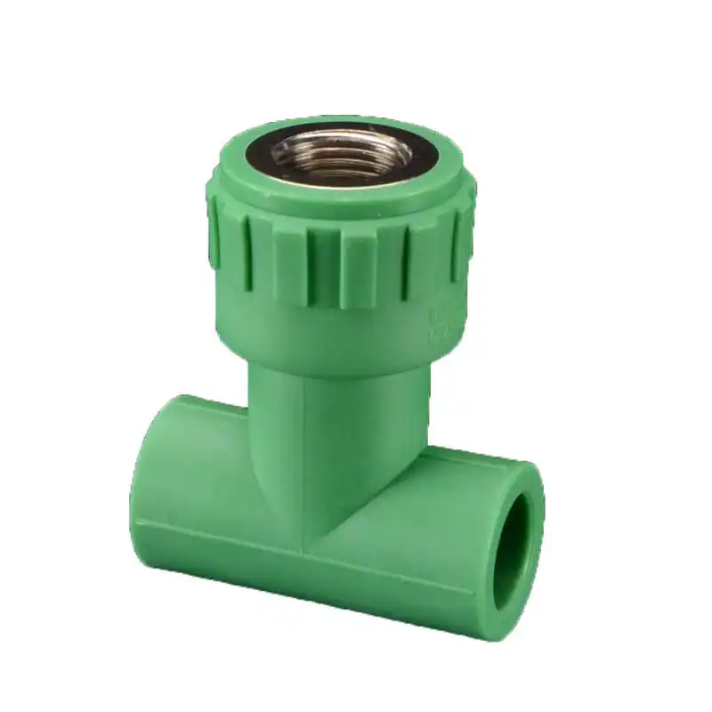 20/25mm Elbow/3-way PPR Extended Pipe Fittings to 1/2＂Female Thread Plastic Copper Joint Adapter Accessories Water Pipe Connetor