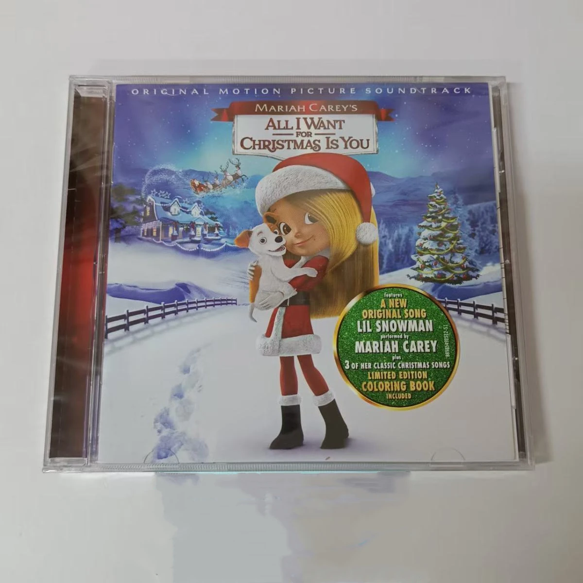 

Pop Mariah Carey Music CD All I Want for Christmas Is You Album Miss You Most Music Record Cosplay Walkman Car Soundtracks Box