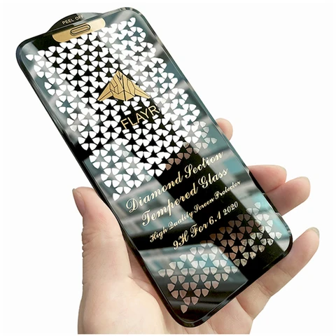 Закаленное стекло Cut Edge для iPhone 11-17 Pro Max, полное покрытие — внешний вид товара