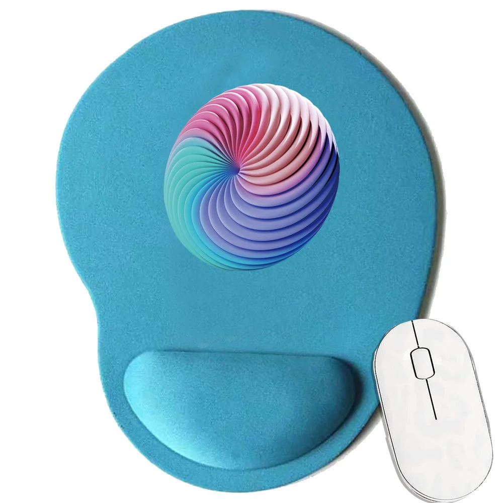 Tappetino per Mouse ergonomico tappetino per Mouse da gioco per Laptop antiscivolo tappetino per Mouse Premium Speed and Control serie di modelli 3D comodo tappetino da scrivania