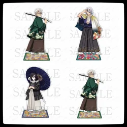 Japanese demon slayer figure acrylic stand Kyoto Comic Exhibition kimono peripheral animecharacter desktop ornament doll toy15cm