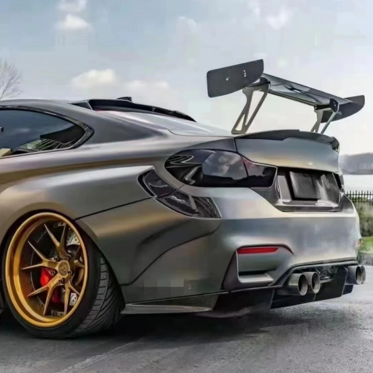 High Quality Dry Carbon Car Wing for M2 M3 M4 G80 G82 G87 Carbon Fiber Spoiler 6