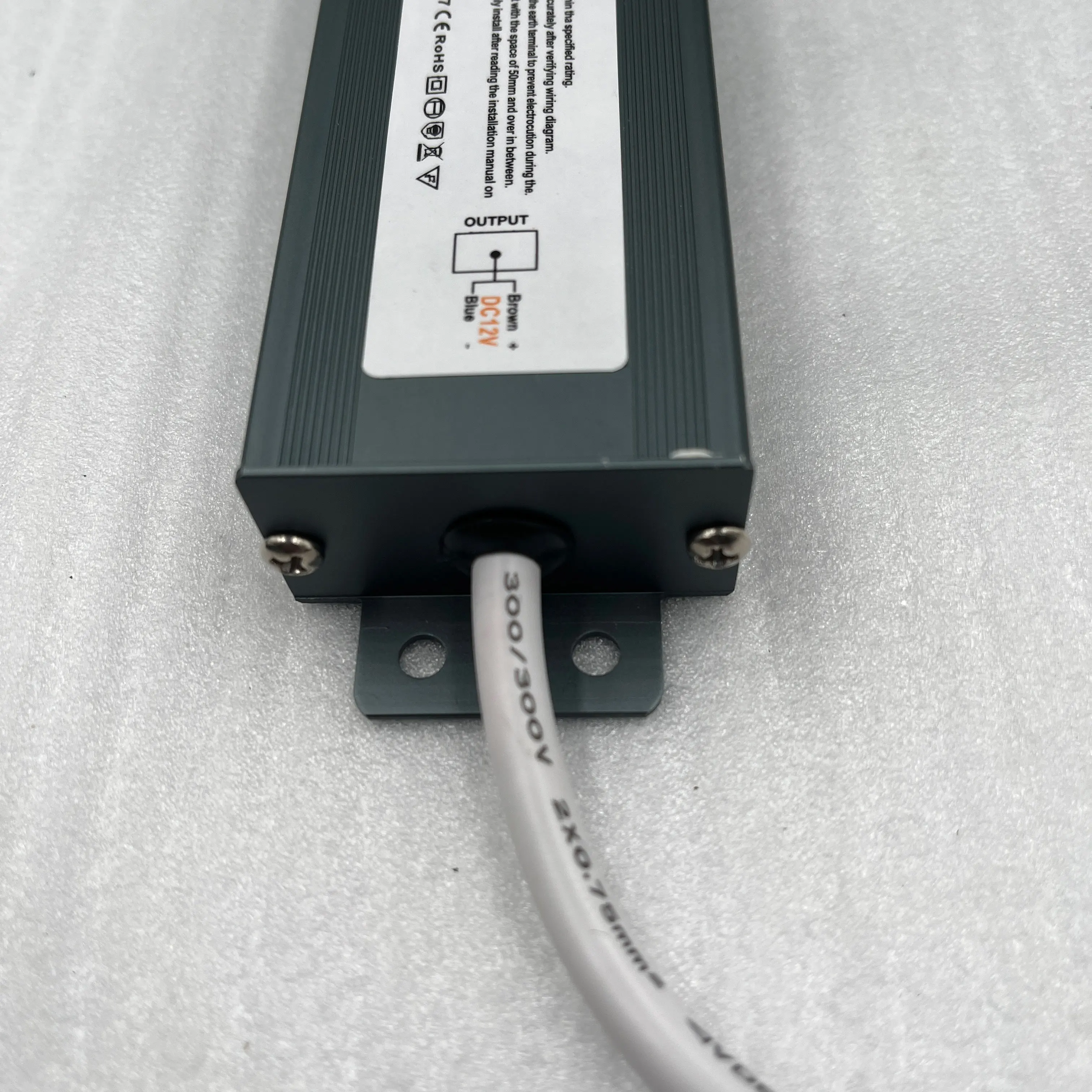 1pcs IP67 LED Transformer 100W 12V For RGBW LED Light With EU US Plug Cord 110-240V T0 12V Adapter For outdoor light