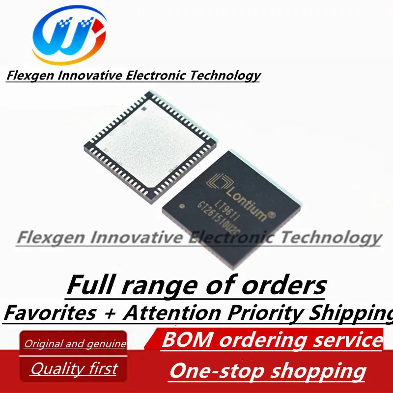 (5 pcs) LT9611 package QFN-64 video interface IC