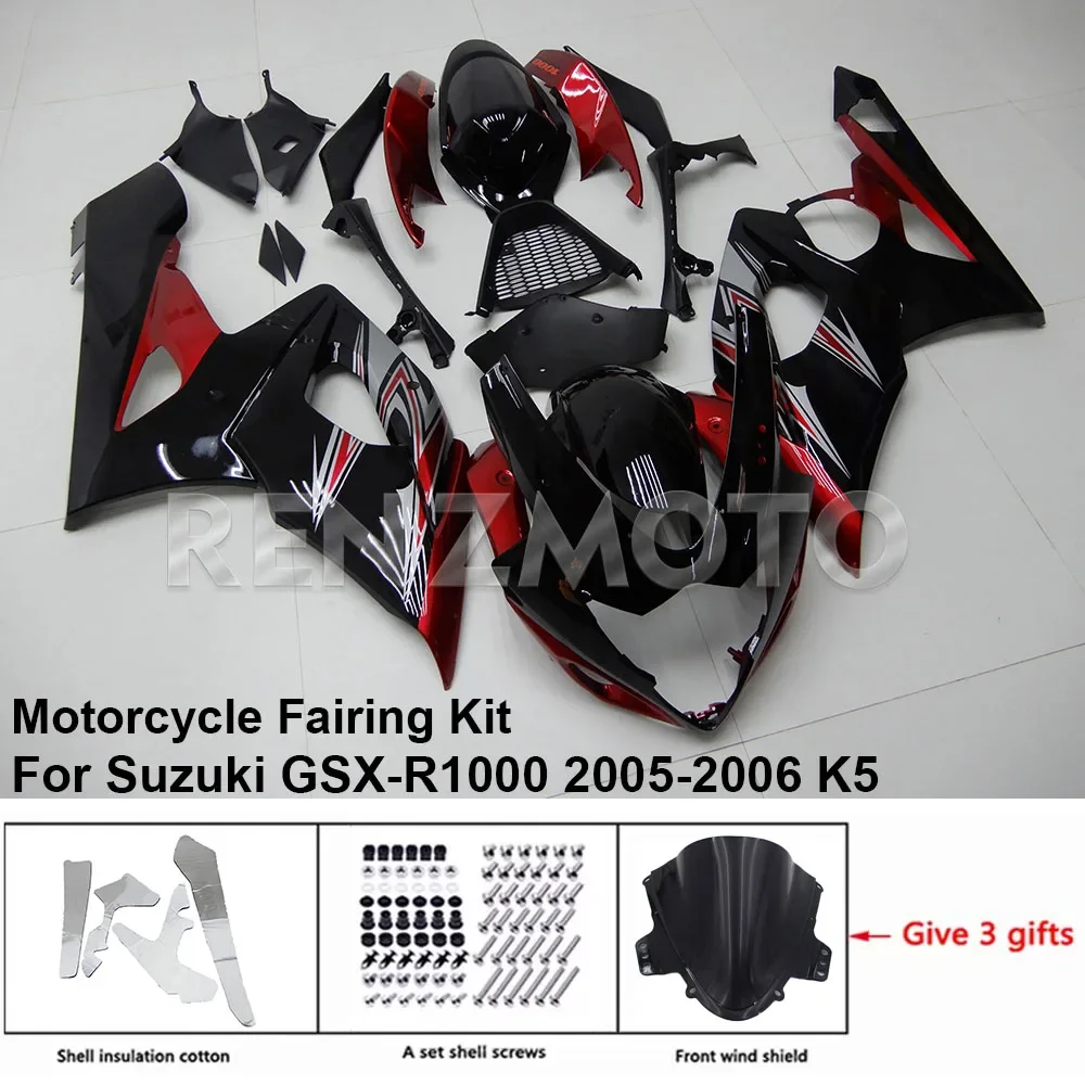 

Обтекатель для мотоцикла Suzuki GSX-R1000 2005-2006 K5 K6, комплект для тела, декоративная пластиковая защитная пластина, аксессуары, оболочка
