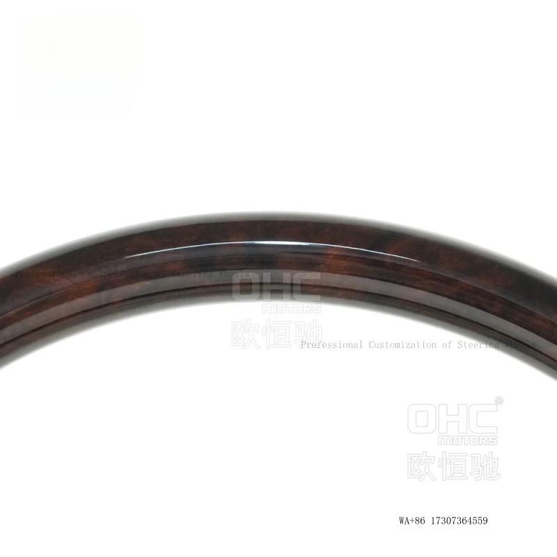 New Suitable for 10-13 Toyota Reiz steering wheel modification and upgrade to Japanese retro peach wood grain car steering wheel