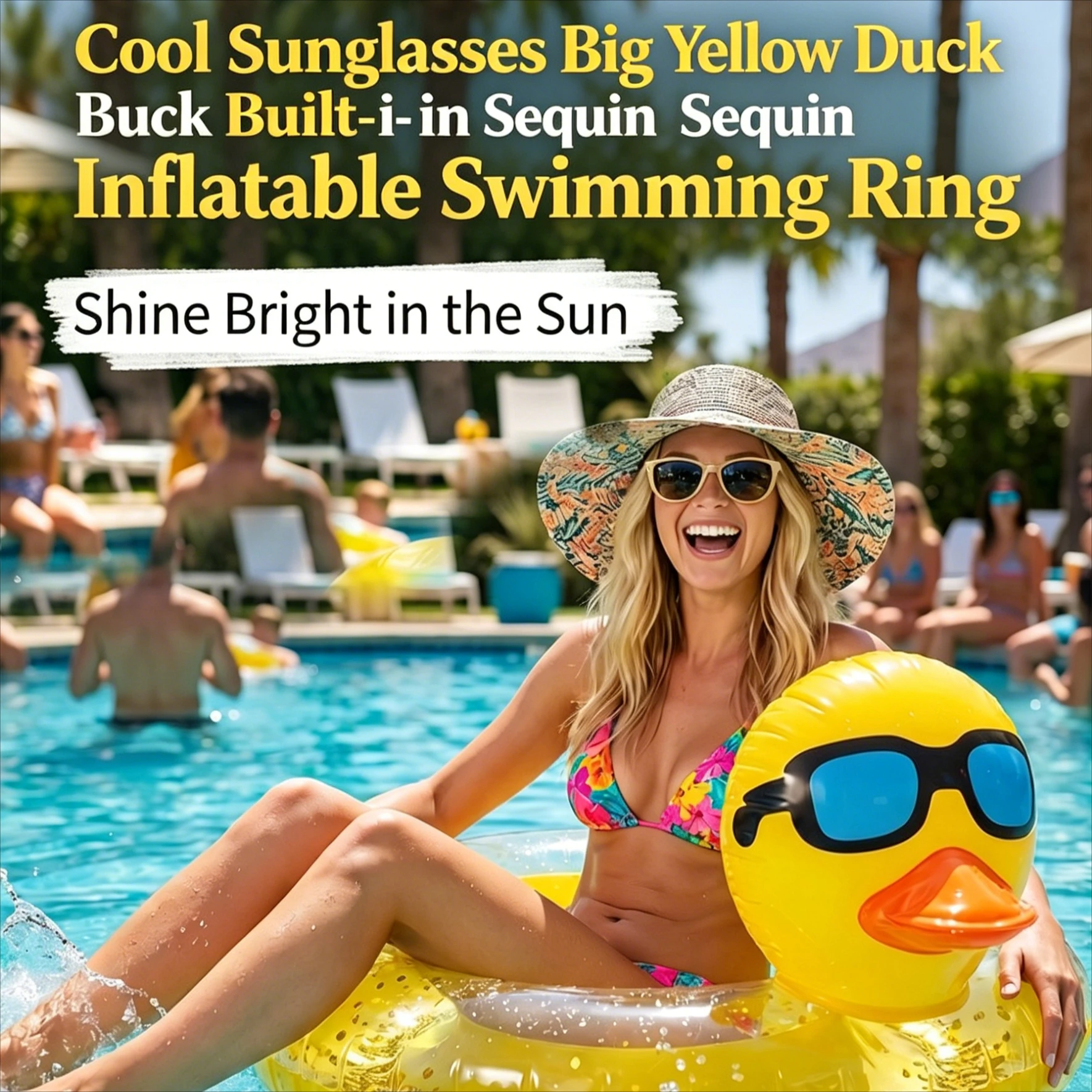 1Pc Ins Style Cute Seagull Inflatable Swim Ring, thick eco PVC kids pool float, lovely summer water toy gift for children
