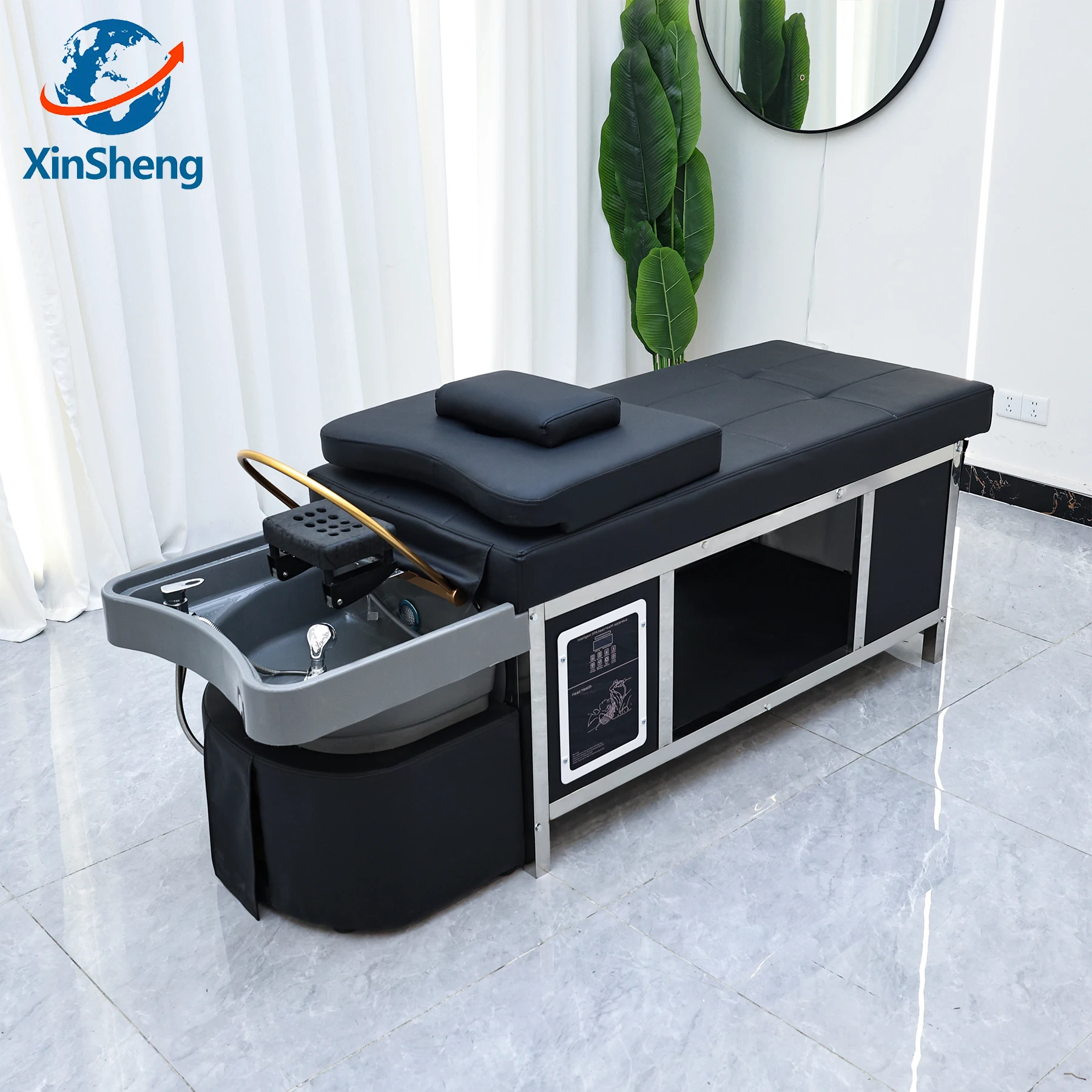 

XinSheng Thai Massage Table Massage Bed Head SPA Shampoo Beds Beauty Salon Furniture Sofa Bed Barber Hair Washing Equipment