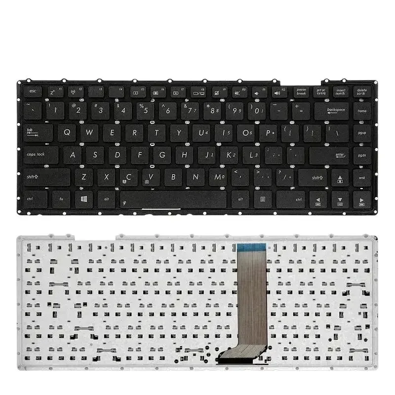 Wyoresy مناسبة لـ Asus x451 w419l w409l x403m A455 y483l f455l لوحة مفاتيح الكمبيوتر المحمول XMSJ TN