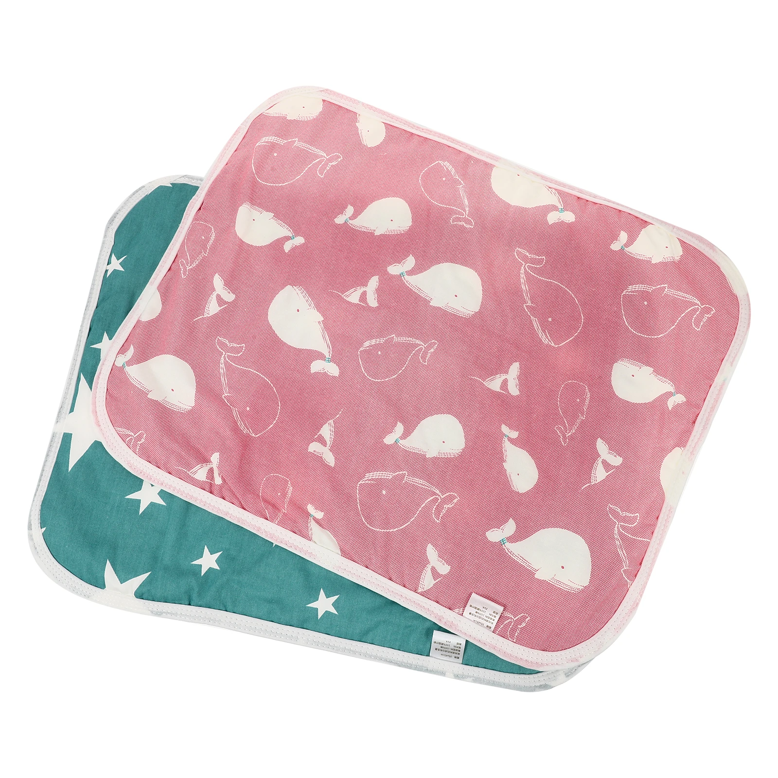 

2Pcs Small Pet Cage Liner Washable Reusable Pet Training Mat Guinea Pig Hamster Urinal Pad Cage Cushion Hamster Urinal Pad