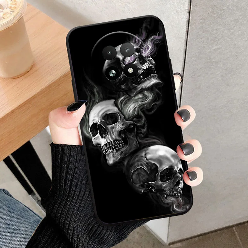 Phone Case For Realme 12X 5G Soft TPU Silicone Back Cover For Realme 12X Fashion Shockproof Bumper Case Popular Animal Cover