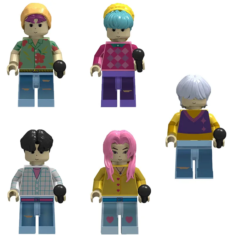 

New product: KPop Demon Hunters Building Blocks, Rumi Assembly Model Doll, Building Blocks Toy