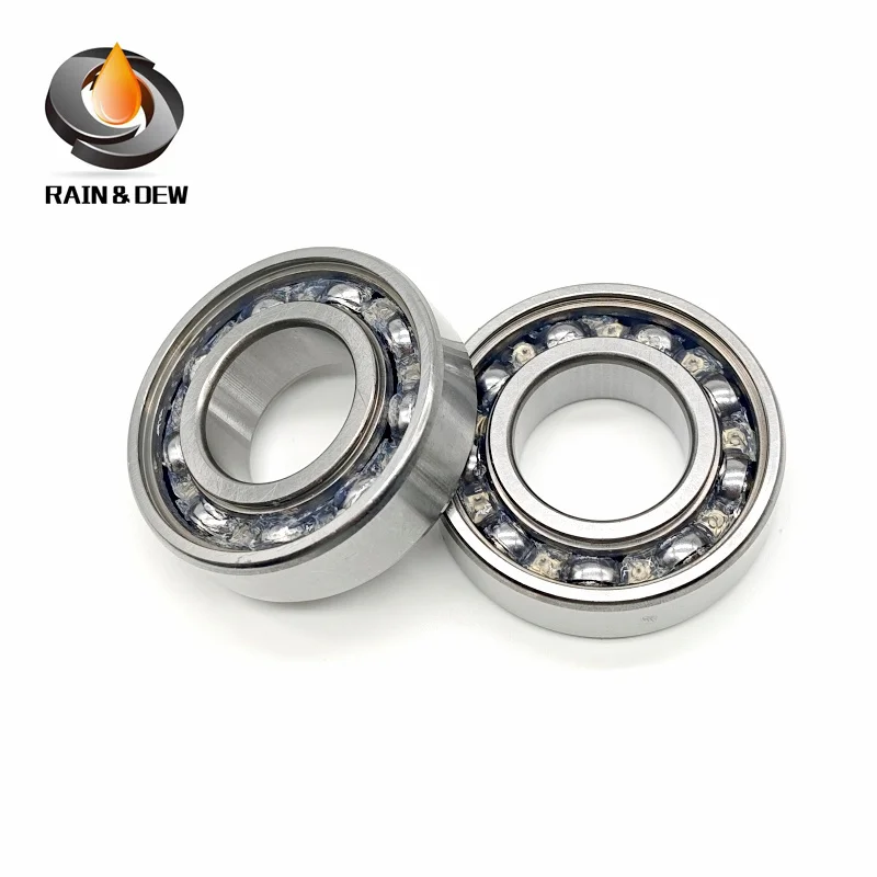 1PC 6205 Bearing 25*52*15 mm ABEC-7 P5 For Motorcycles Engine Crankshaft 6205 OPEN Ball Bearings Chamfer Black Nitride Retainer