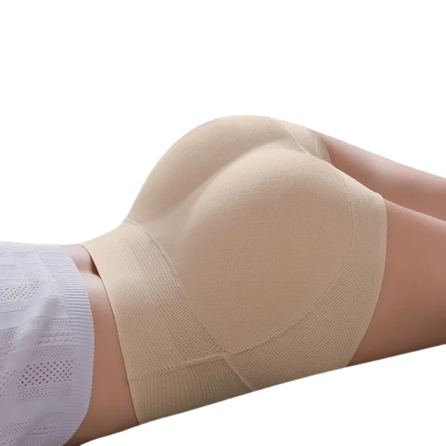 KUCLUT Heart Shape Peach Butt Enhancer Body Shaper Panties Padded Cushion Not-removable Butt Lifter Hip Enhancer Shapewear