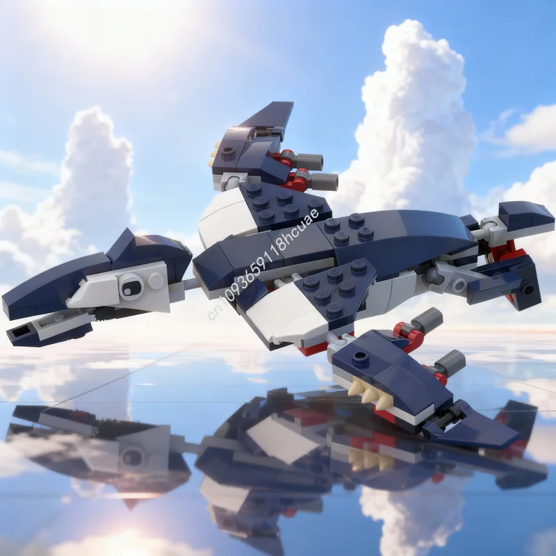 

Набор конструктора MOC Creator 3 в 1: Модель птеродактиля, 148 деталей, развивающая игрушка, идея для креативного подарка на Рождество