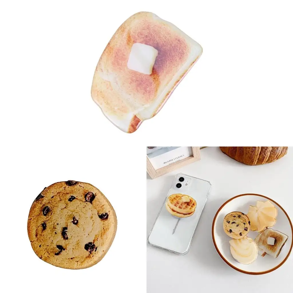 

Plastic Simulation Bread Holder Cookie Cookie Tablet Suitable for Foldable Holder Holder