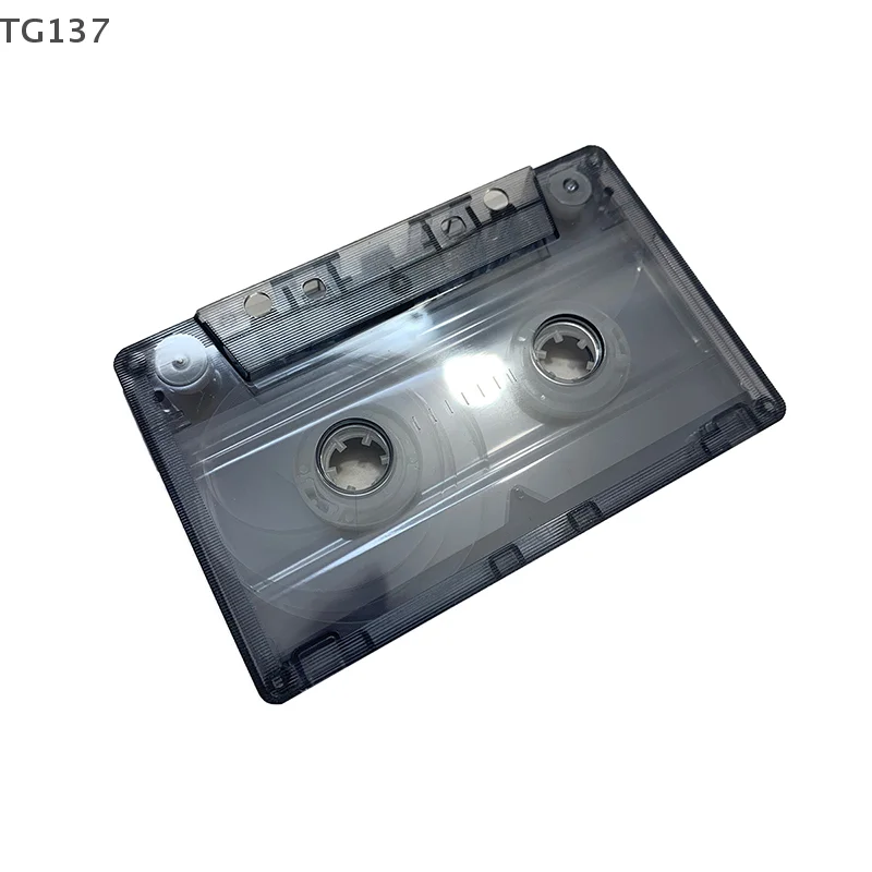 1Pc Cassette Tape Transparent Storage Box Audio Magnetic Recording Blank Tape Case Dustproof Box