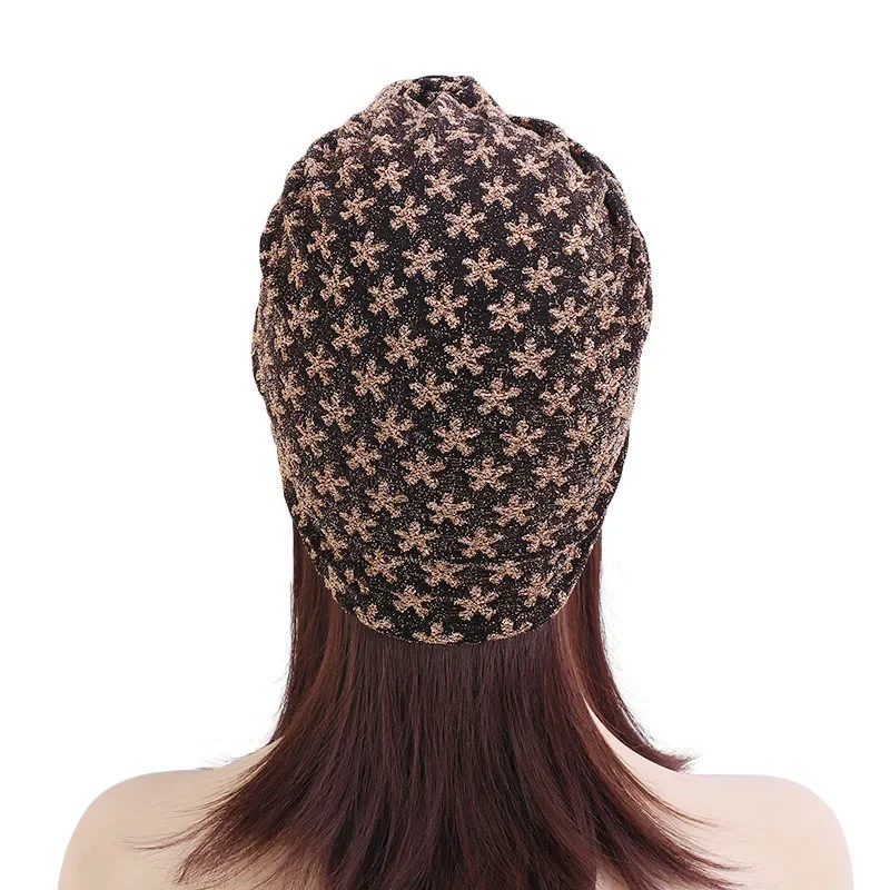 

Женский эластичный тюрбан, шляпа, хиджаб с принтом, повязка на голову, тюрбан с узлом, африканская повязка на голову, женские аксессуары для волос, индийская шляпа, химиотерапевтическая шапка