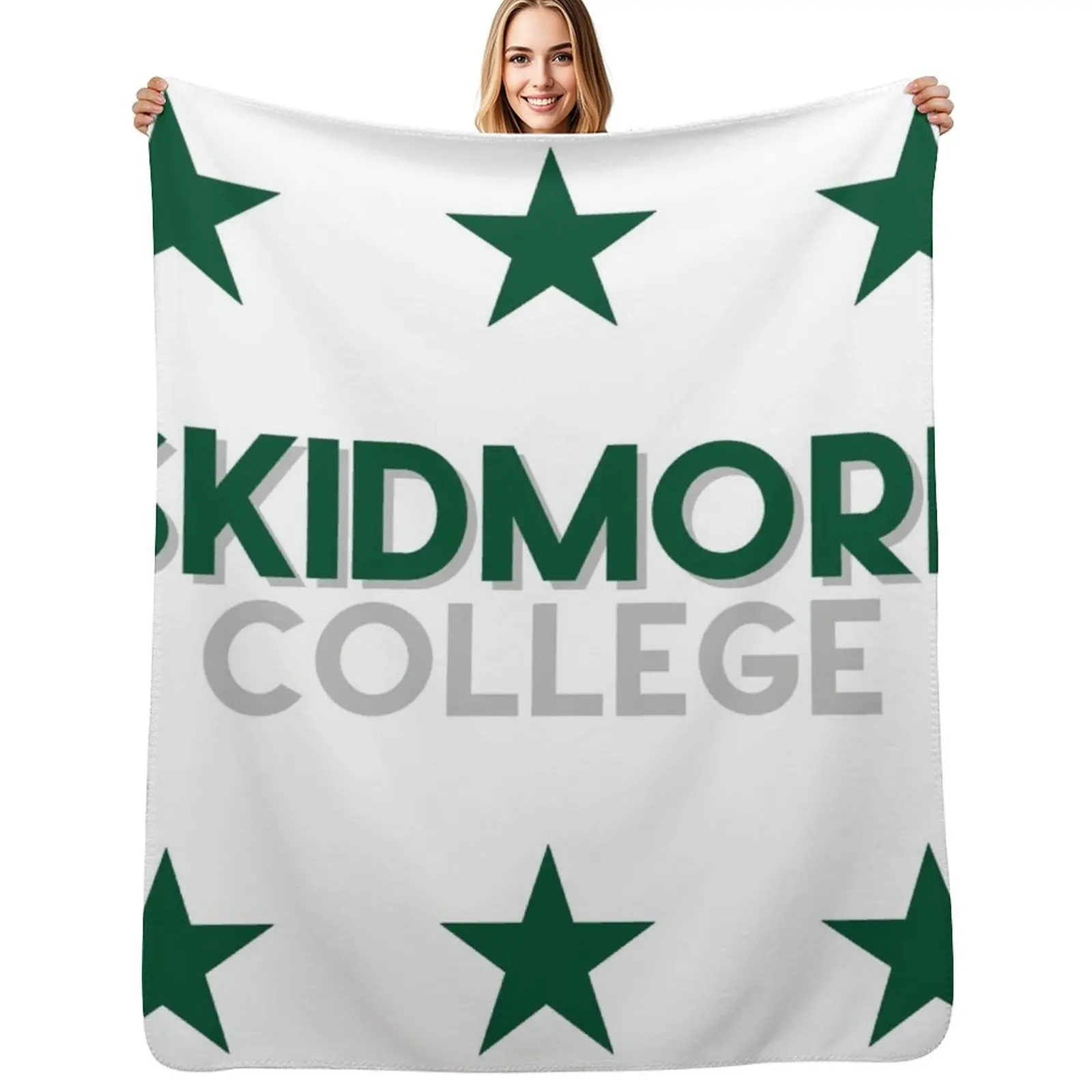 

Skidmore College Throw Blanket Blankets For Sofas Shaggy Multi-Purpose Beach Blankets