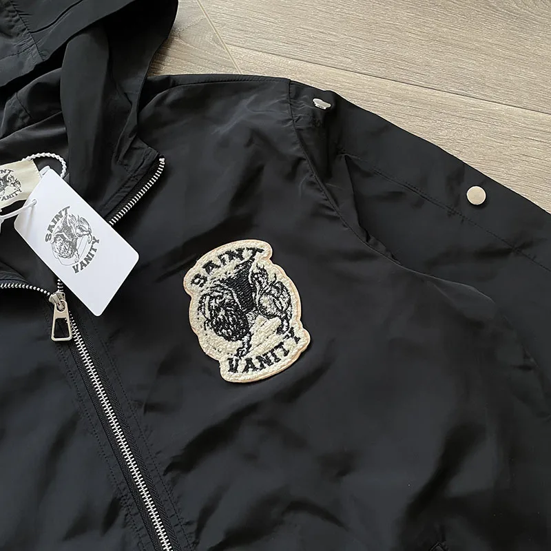 معطف واق من المطر كاجوال بنمط رياضي من SAINT VANITY #4