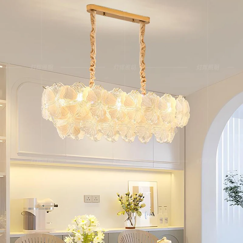 French Art Deco LED Pendant Lights for Living Room and Dining Room Indoor Ceiling Lighting Modern