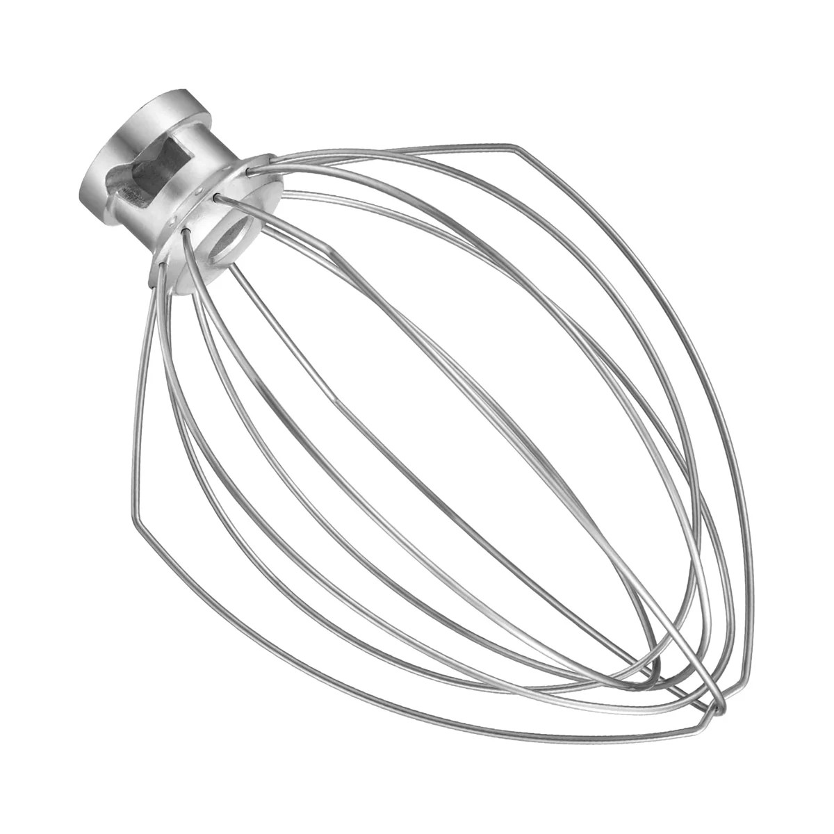 Wire Whip for Kitchenaid Stand Mixer 5QT Lift and 6QT, Whisk Attachment, Stainless Steel Egg Cream Stirrer